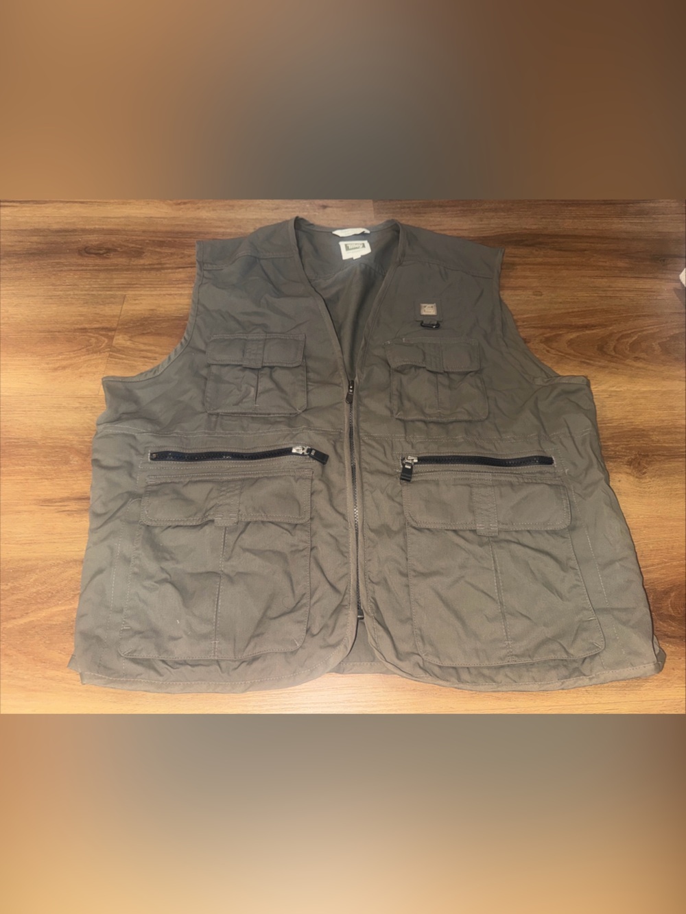 Tilley Endurables Travel Safari Mens XL Gray Nylon Made In Canada
